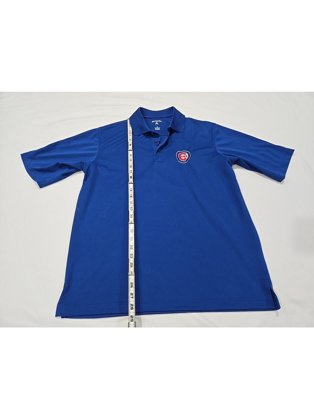 Antigua Mens Polo Chicago Cubs Medium